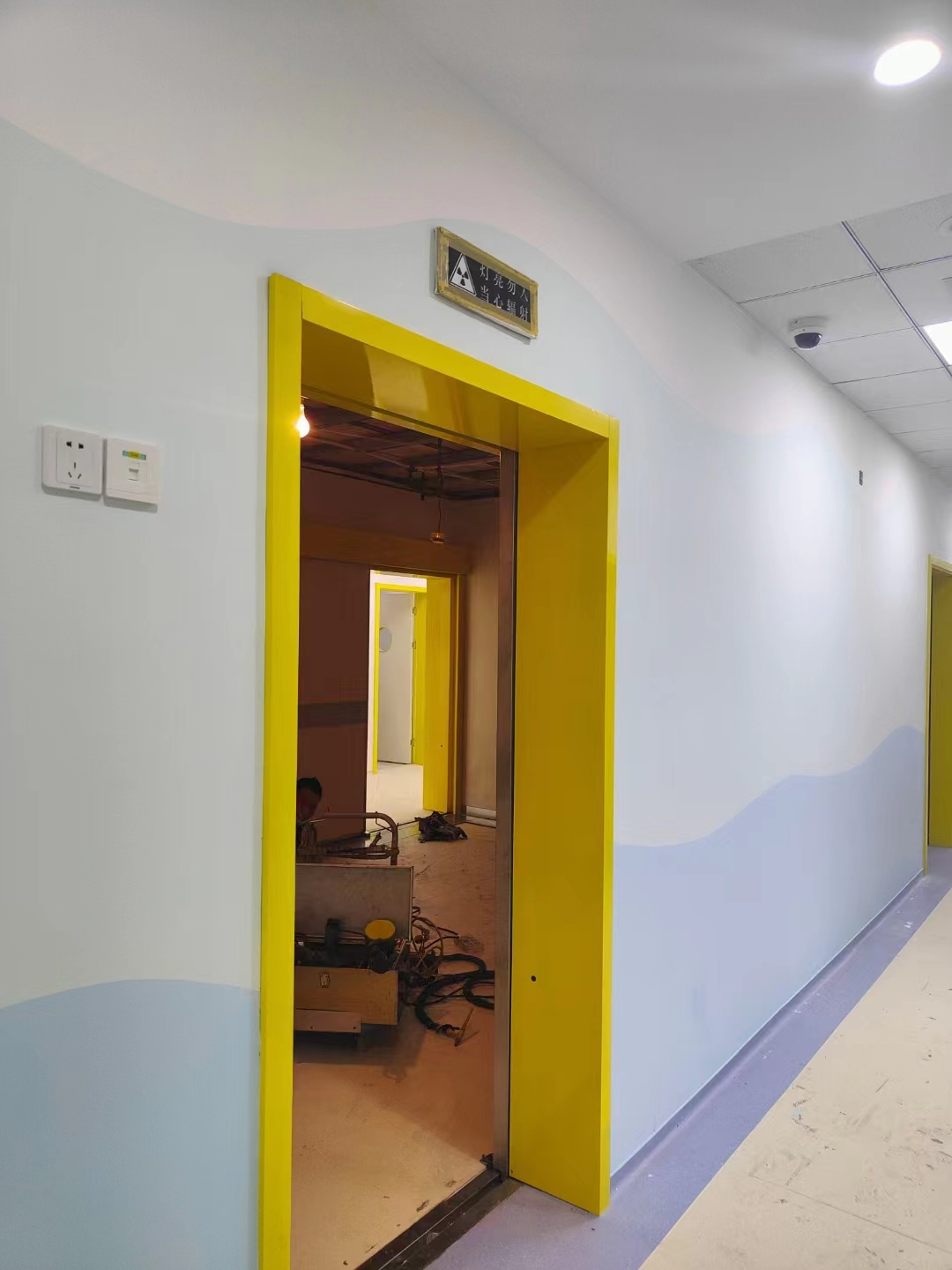 [振軒防護]助力闵行中心醫院DR機房(fáng)防護裝飾